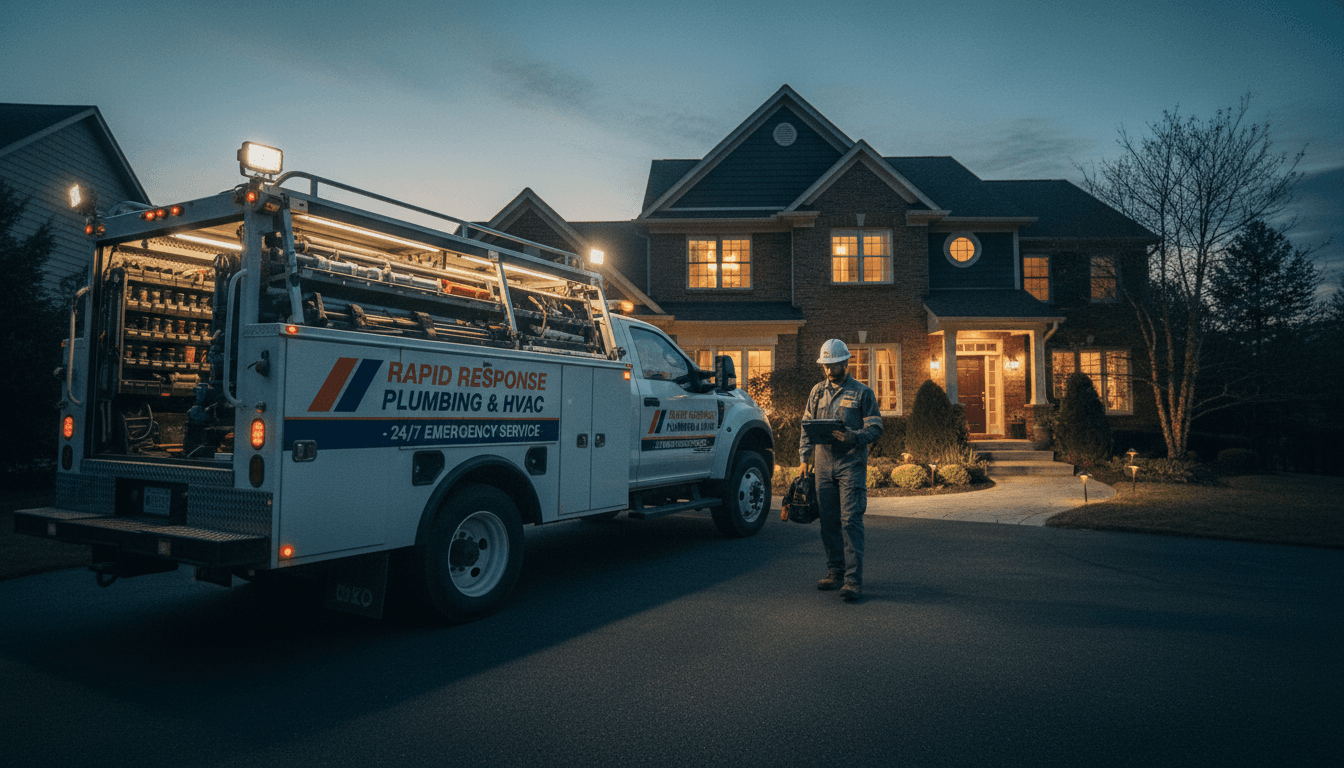 Emergency electrician arriving to assist with urgent electrical problem