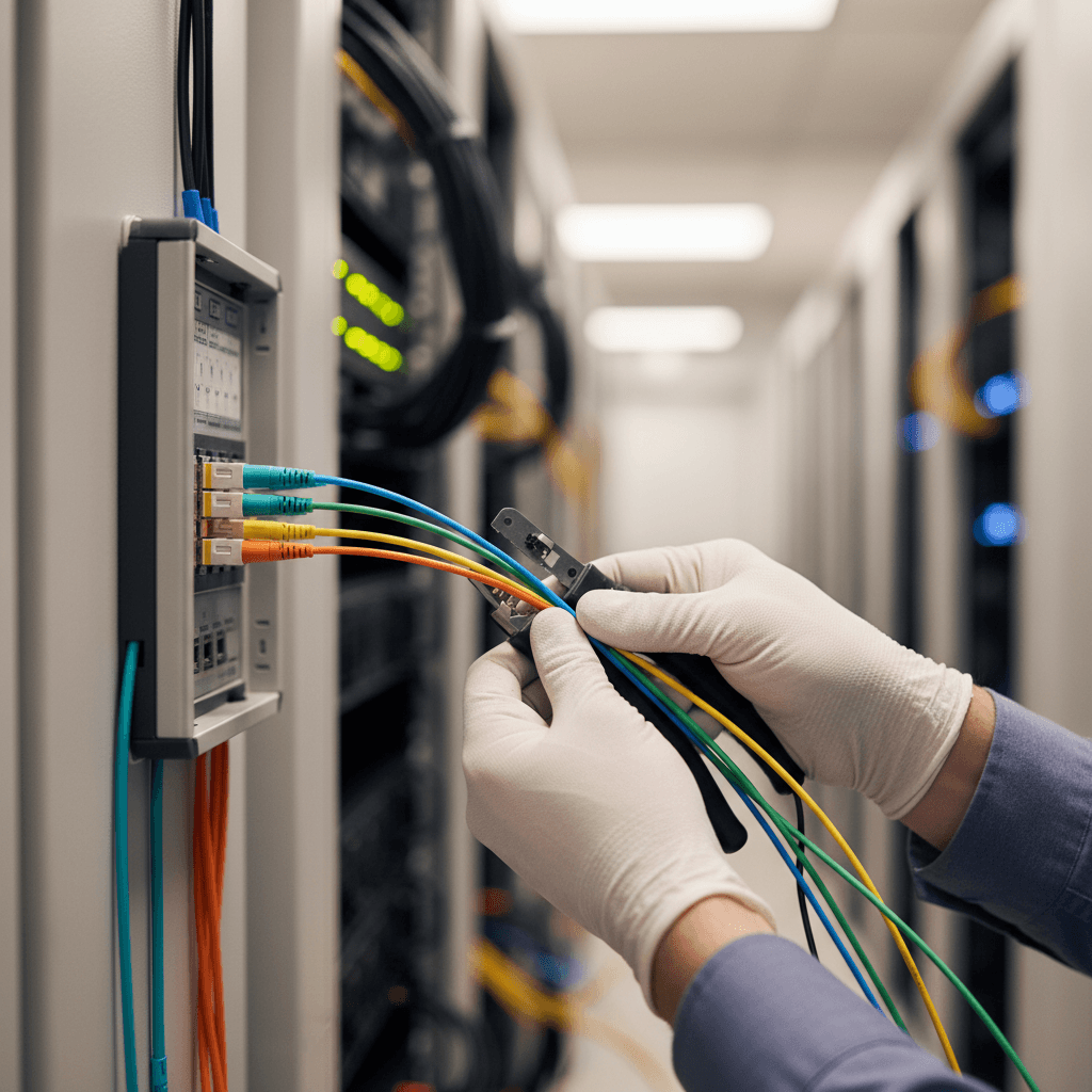 Data and voice cabling